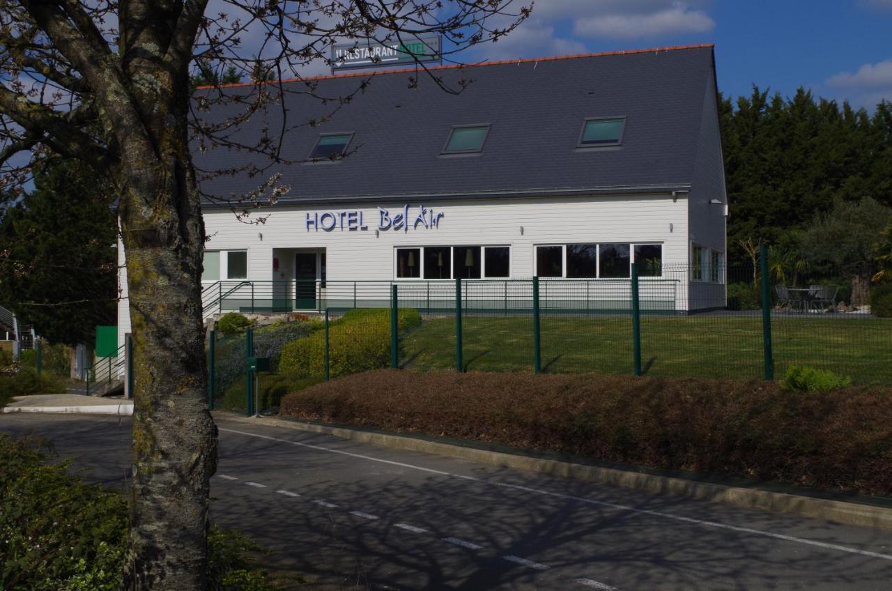 Hotel Restaurant Bel Air Crevin - Axe Rennes Nantes Exteriör bild